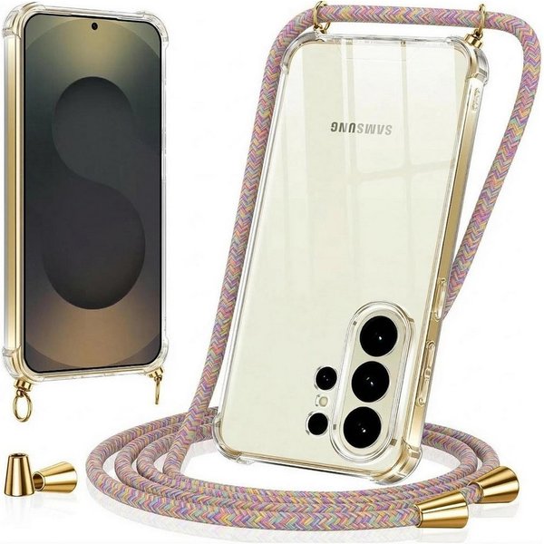 CoolGadget Handykette Handyhülle mit Handyband für Samsung Galaxy A57 5G, Case zum Umhängen Kette Halsband Kordel mit Hülle für Samsung A57 5G