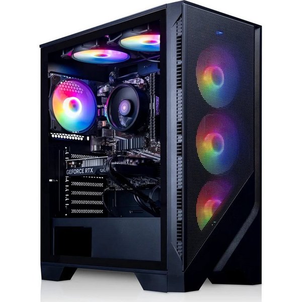 Meinpc AMD Ryzen 7 mit RTX 5060 Gaming-PC (AMD Ryzen 7 5700X, RTX 5060, 16 GB RAM, 500 GB SSD, Luft, Windows 11 Pro, Gaming, Gamer)