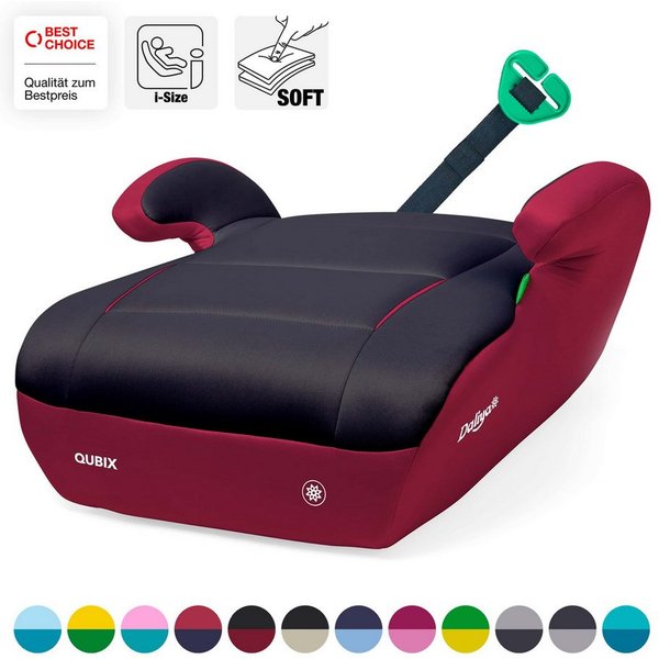 Daliya® Kindersitzerhöhung QUBIX I-Size Sitzerhöhung, Kindersitzerhöhung, Kindersitz, ab: ab 6 Jahre oder 125cm Körpergröße, bis: bis 12 Jahre oder 150cm Körper