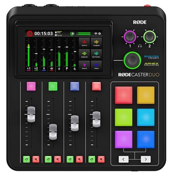 RØDE Rode Rodecaster Duo Audio Production Studio Digitales Aufnahmegerät