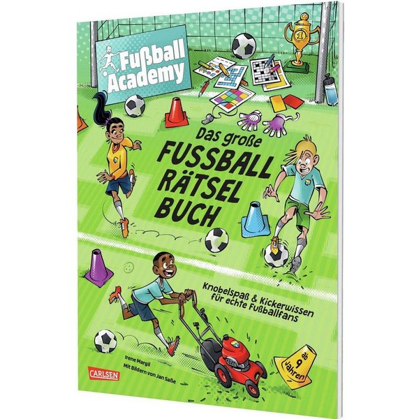 Fußball Academy: Das große Fußball-Rätselbuch / Irene Margil