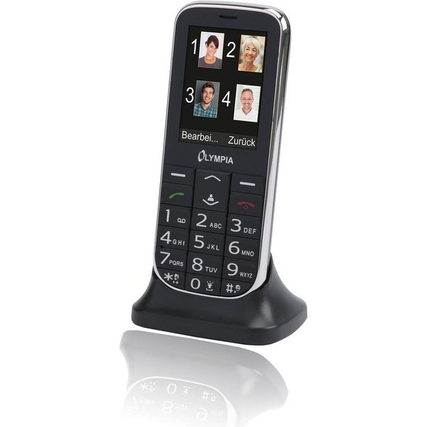 OLYMPIA OFFICE Joy II Großtasten-Mobiltelefon Seniorenhandy (Seniorenhandy)