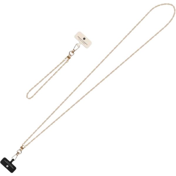 Selencia Smartphone-Tragegurt Selencia Universal Handykette - Gold, (1-tlg)