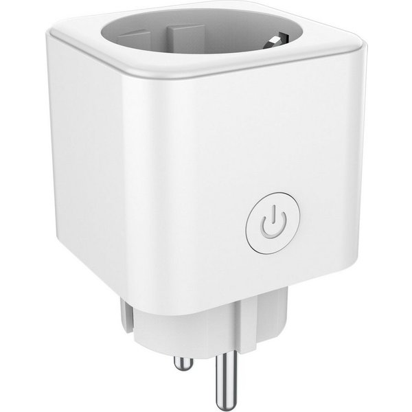 MeLiTec Smart Home Steckdosenadapter "SMART-PFW04-G" Smart-Stecker, 2,4 GHz Smart Home Controller Schuko Steckdose
