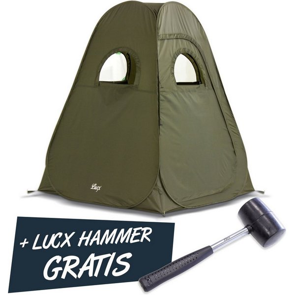 Lucx Angelzelt Pop Up - Jägerzelt Angelzelt, Personen: 1 (Komplett-Set)
