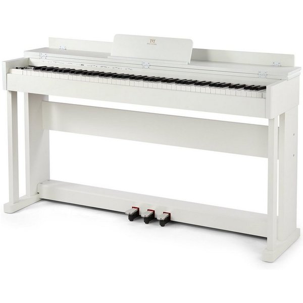 MUSTAR Digitalpiano E-Piano mit Hammermechanik,88 Tasten, 3 Pedale, Dual Kontrollsystem,USB/MIDI
