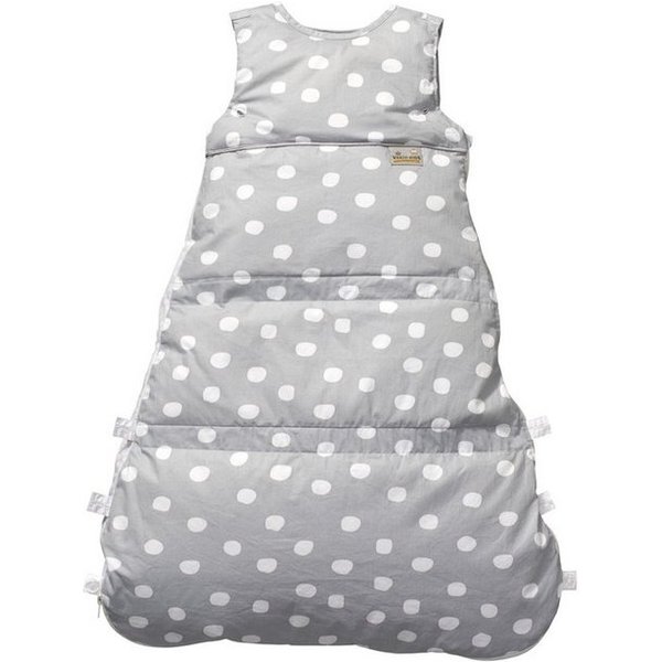 Kinderhaus Blaubaer Babyschlafsack Daunenschlafsack TOP, 3-fach längenverstellbar mit Premiumdaunen luftig leicht atmungsaktiv