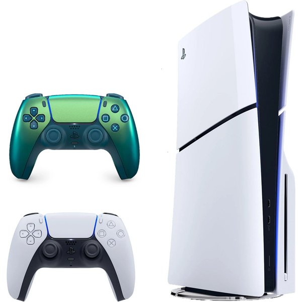 Playstation Playstation 5 Slim 1TB mit Blu-ray Laufwerk + 2 Controller Wunschfarbe