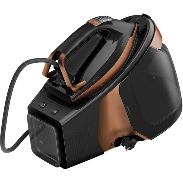 Grundig Dampfbügelstation SIS 9180, 8 Bar Dampfdruck, 1800 ml Wassertank, 1,8 Liter abnehmbarer Wassertank, Automatische Entkalkung