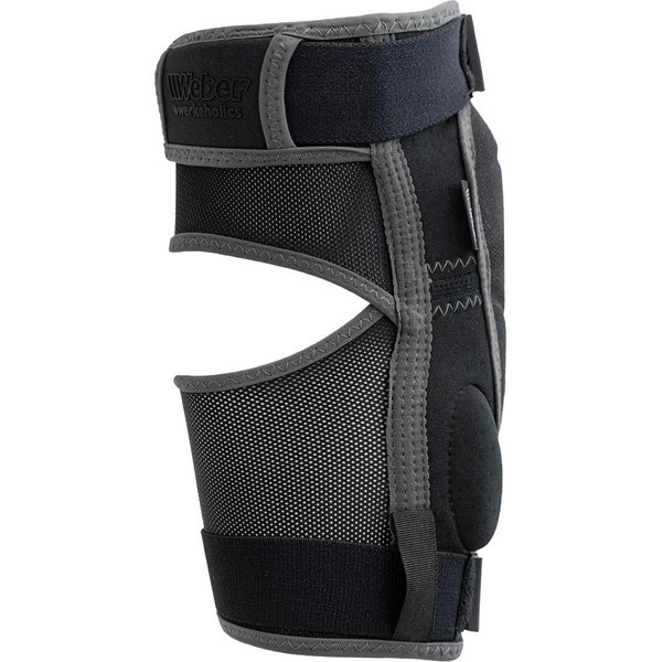 Weber GmbH Ellenbogenprotektor Weber Ellenbogenschützer schwarz L (Set, 2-tlg., 2x Ellenbogenschützer in schwarz), flexibel, Aushärtung bei Aufprall, wiederverw