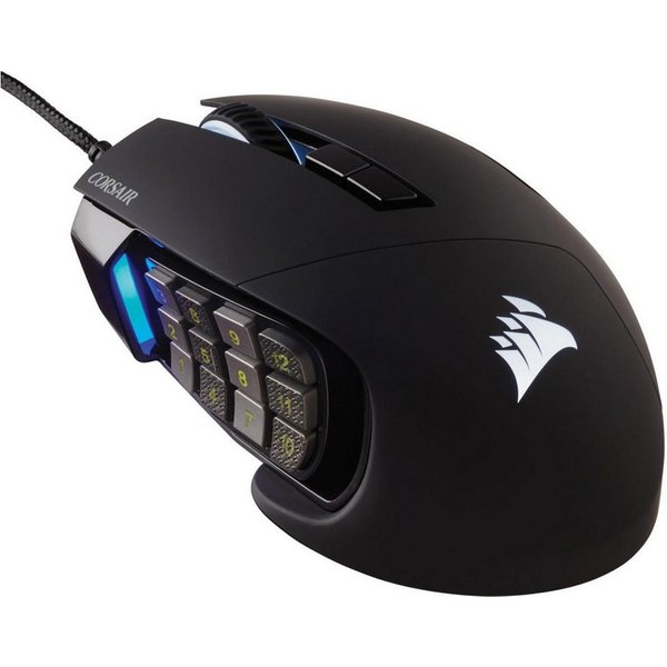 Corsair Scimitar Elite RGB - Gaming Maus - schwarz Gaming-Maus