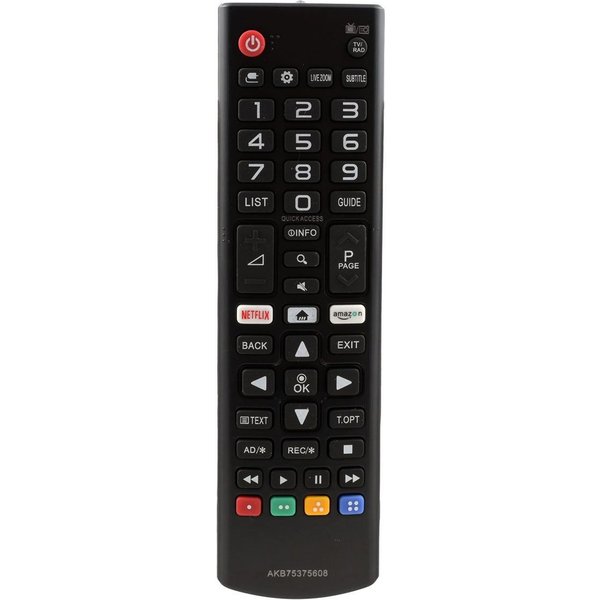 azurano Ersatz für LG AKB75375608 Universal-Smart-TV-Fernbedienung