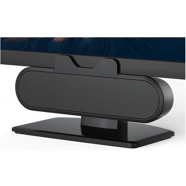 TUWENA PC Lautsprecher, USB Monitor Lautsprecher mit Clip-On,Desktop-Soundbar PC-Lautsprecher (Für PC Monitor, Laptop, Handy, Desktop, Mac, Outdoor, Plug and Pl