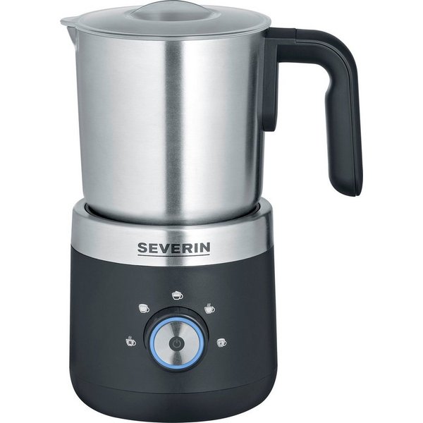 Severin Milchaufschäumer SM 3588, 550 W, mit Schokoladen-Funktion, Für kaltes und warmes Aufschäumen