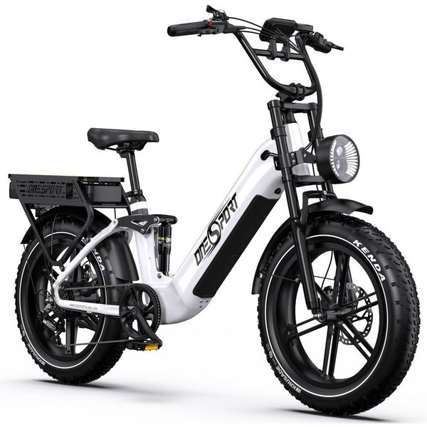 Onesport E-Bike Cityrad pro herren 1728WH Elektrofahrrad 204.0 Zoll 36AH 48V damen E-MBT, 7 Gang Shimano, Kettenschaltung, Heckmotor, 1728 Wh, Cityrad 7 Gang Sh