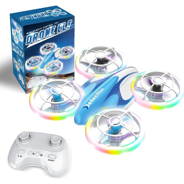 Vivitar RC Drohne für Kinder und Anfänger, Mini Drohne mit Fernbedienung Spielzeug-Drohne (Quadcopter mit LED Lichtern, 3D Flips und 360° Drehung, Geschenk für 