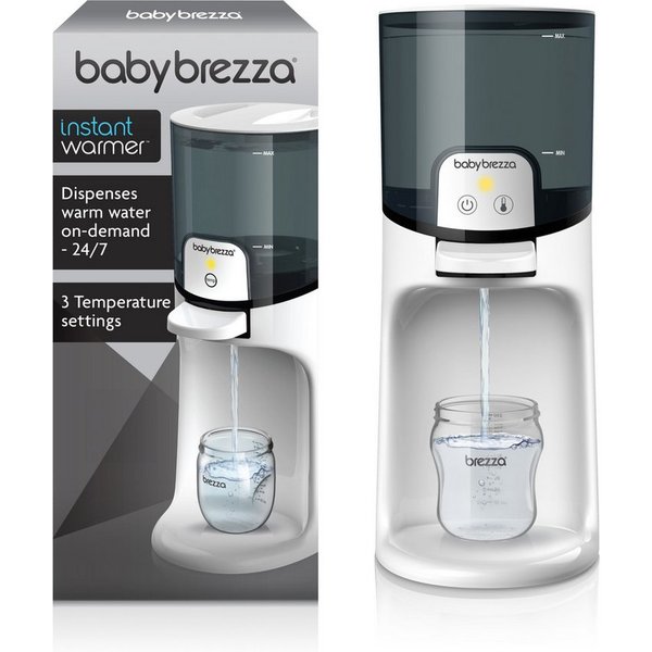 Baby Brezza Babyflaschenwärmer Wasserwärmer für Babynahrung mit 3 Temperaturstufen & Schnellfunktion, Sofort warmes Wasser mit 3 Temperaturstufen – ideal für Fl