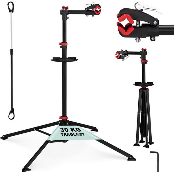 relaxdays Fahrrad-Montageständer bis 30 kg (1-tlg)