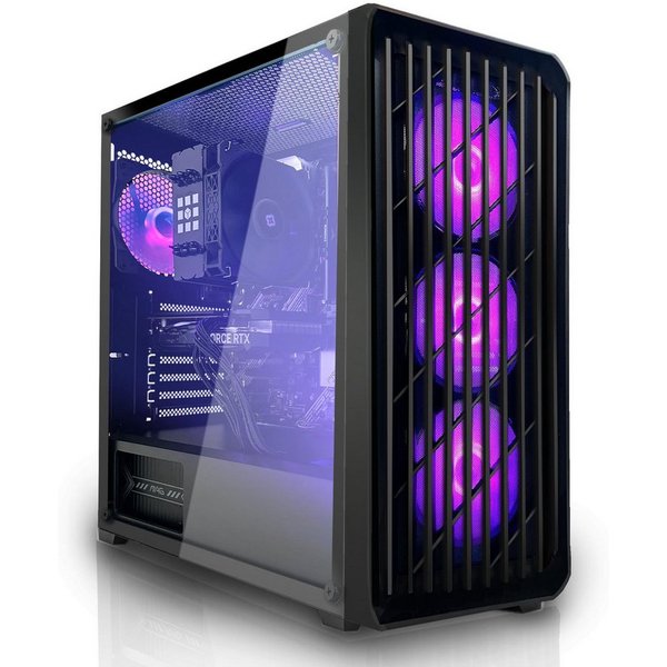 SYSTEMTREFF AMD Ryzen 7 5700X mit Nvidia GeForce RTX 5060 Ti 16GB Gaming-PC (AMD 5700X 5700X, Nvidia GeForce RTX 5060 Ti, 32 GB RAM, 1000 GB SSD, Luftkühlung)