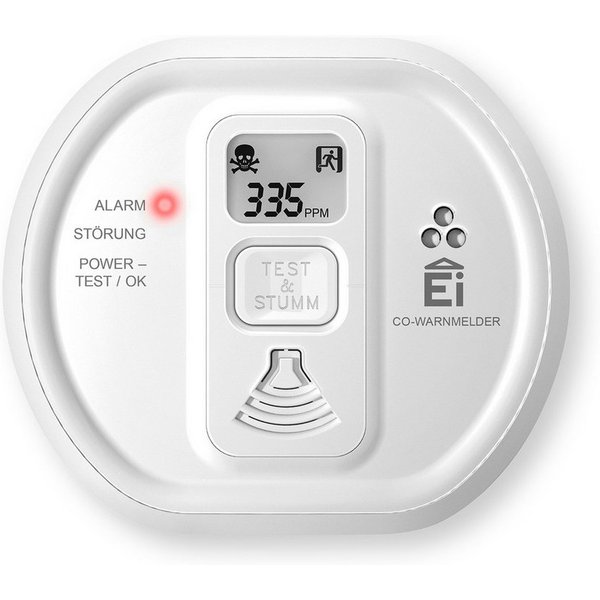 Ei Electronics Ei Electronics Kohlenmonoxid-Melder Ei208D CO-Melder LCD-Display Rauchmelder (LCD-Display)
