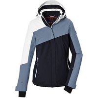 Killtec Skijacke KSW 101 WMN SKI JCKT Wind- und wasserdichte Damenjacke mit Colourblock-Design