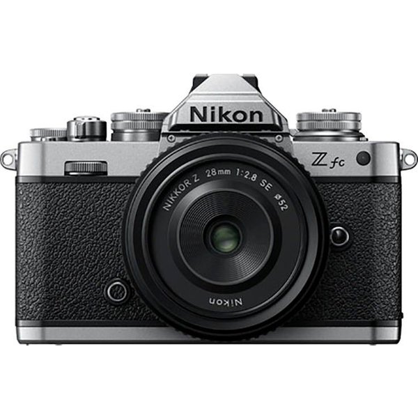 Nikon Kit Z fc + 28 SE Systemkamera (NIKKOR Z 28 mm 1:2,8 SE, 20,9 MP, Bluetooth, WLAN (WiFi)