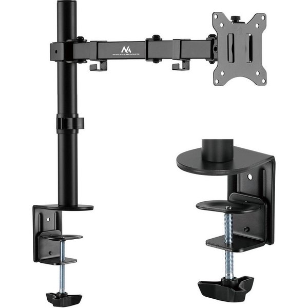 Maclean Monitor-Halterung MC-883, (bis 32 Zoll, Full Motion Monitor Tischhalterung für 17 " bis 32)