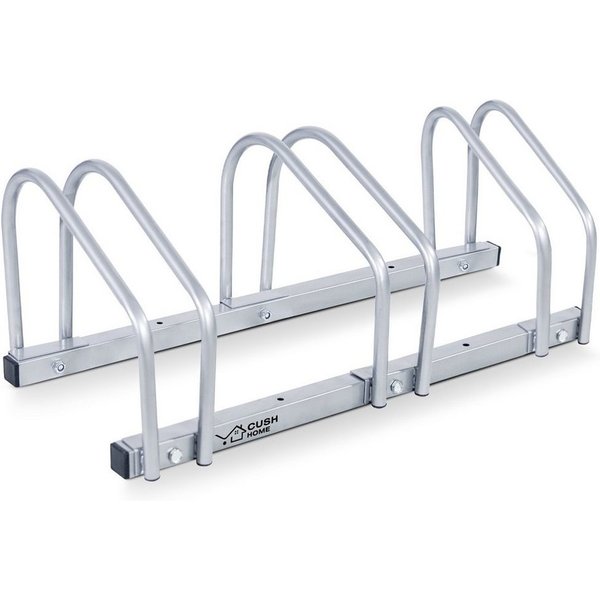 CCLIFE Fahrradständer Fahrradständer Boden für Fahrräder bis 65 mm Eisen Fahrradhalter