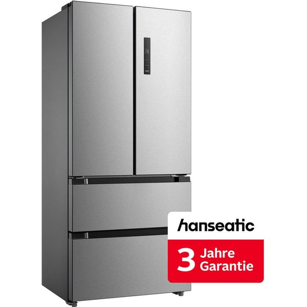Hanseatic French Door HFD18983CI, 189,8 cm hoch, 83,3 cm breit, inkl. 3 Jahre Herstellergarantie
