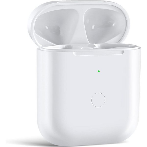 Athlix Ladecase für Apple AirPods 1 & 2, AirPods 1./2. Generation wireless Kopfhörer (Ersatz Case In-Ear-Kopfhörer (Lädt AirPods 5x, Kabelloses Laden)