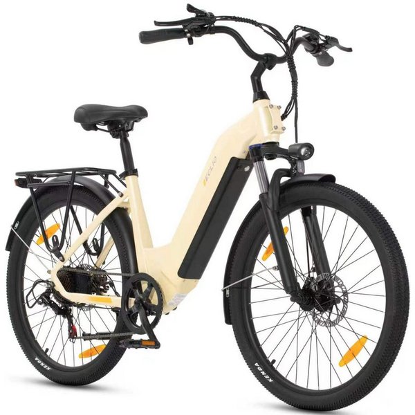 Vankel E-Bike Cityrad e bike für herren 26 zoll 18.2AH 36V 655WH damen 120km Elektrofahrrad, Kettenschaltung, Heckmotor, 655 Wh, (Beleuchtungsset mit Batteriela