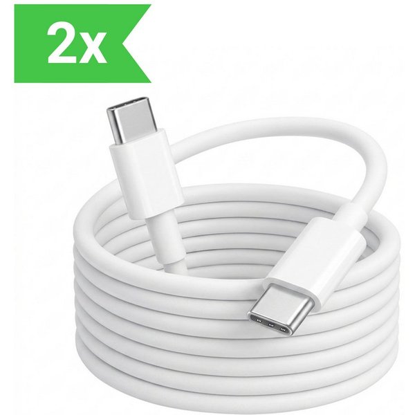 PlugUp iPhone USB-C Ladekabel für iPhone 15 16 17 Pro Max Plus Air USB-Kabel, USB-C, USB Typ C (200 cm), Ladekabel Schnellladen für iPhone 15 16 17 Pro Max Air 