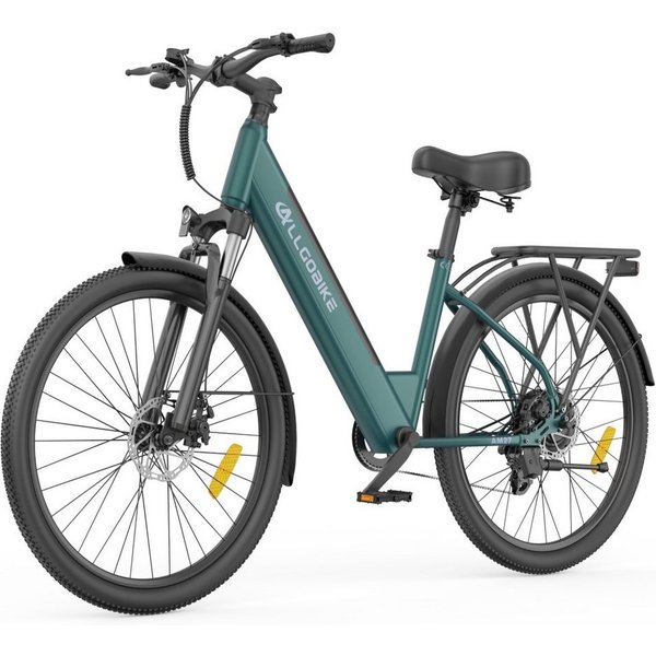 SSY E-Bike Elektrofahrrad fur Erwachsene, Heckmotor, (Komfortables E-Bike für Damen), Rahmen aus Karbonstahl