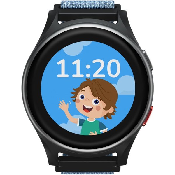 ANIO 6 Kinderuhr mit GPS & Anruffunktion Ortung SOS Knopf Smartwatch, 4G