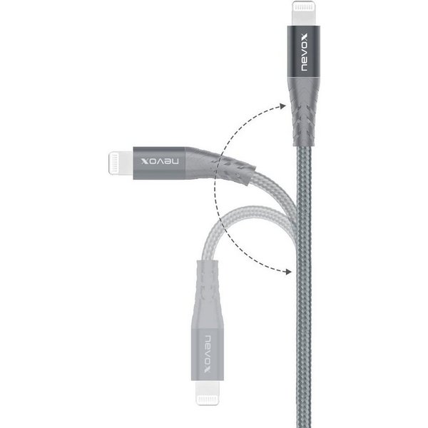 nevox NEV1884 Smartphone-Kabel, Lightning, USB-C, (50 cm)