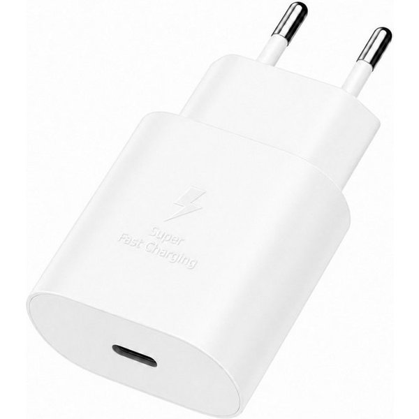 PlugUp 25W USB-C Schnellladegerät für Samsung Galaxy S25 S24 S23 S22 S21 S20 Smartphone-Ladegerät (3000 mA, Ladeadapter für Samsung Galaxy S26/S25/S24/S23/S22/A