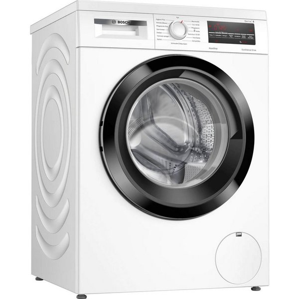 BOSCH Waschmaschine Serie 6 WUU28T48, 8 kg, 1400 U/min, unterbaufähig,Speed Perfect, Hygiene Plus, großes LED-Display