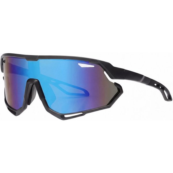 salazar.plus Fahrradbrille Sportbrille schnelle Sonnenbrille Radbrille Skibrille verspiegelt, Leichte Sportbrille UV400 – ideal für Radfahren, Skifahren & Outdo