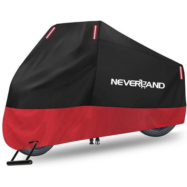 LuxusKollektion Schutzplane Motorrad Abdeckplane wasserdicht winterfest 210D 220 * 95 * 110cm