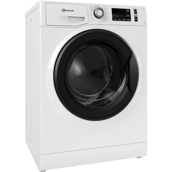 BAUKNECHT Waschmaschine W Active 8A, 8 kg, 1400 U/min, Active Care – Fleckenbehandlung bei niedrigen Temperaturen