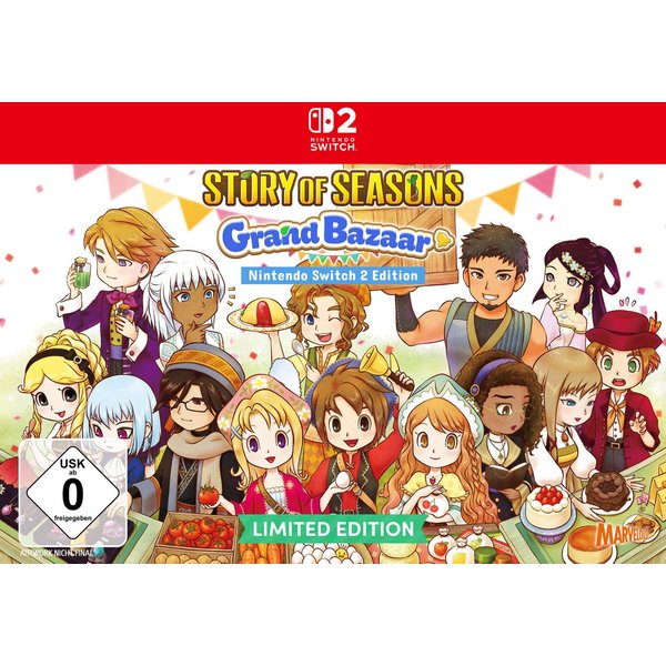 Story of Seasons: Grand Bazaar Limited Edition (Switch 2) (Softwarekarte), Nintendo Switch 2