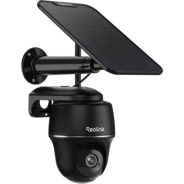Reolink Überwachungskamera PTCam ProHD 5MP mit Solarpanel, 2,4/5GHz WLAN (Außenbereich, 1-tlg., 2K+,PIR-Erkennung,IR-Nachtsicht,Solarbetrieben,Zwei-Wege-Audio)