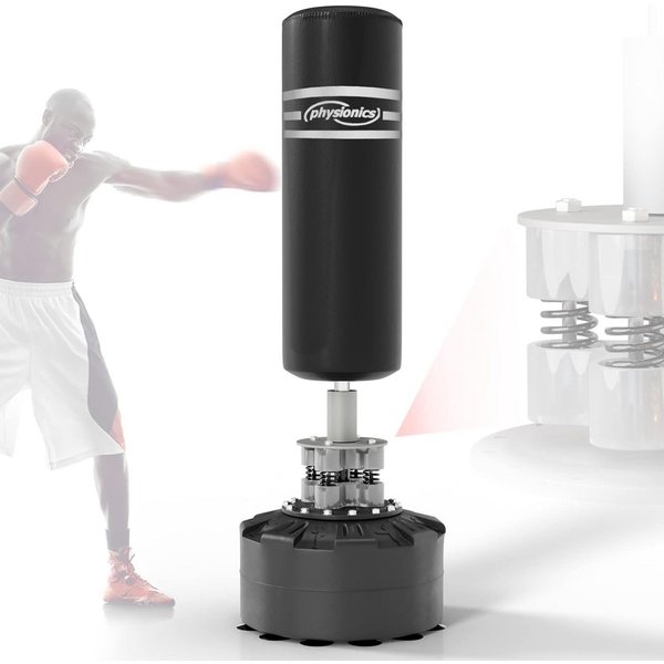 Physionics Standboxsack Boxsack stehend, Boxing Bag, Box Sack, Punching Bag, Sandsack Boxen