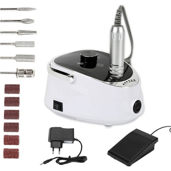 Clanmacy Maniküre-Pediküre-Set Elektrische Nagelfräser für Gelnägel 35000 U/Min Nagelfeile Set