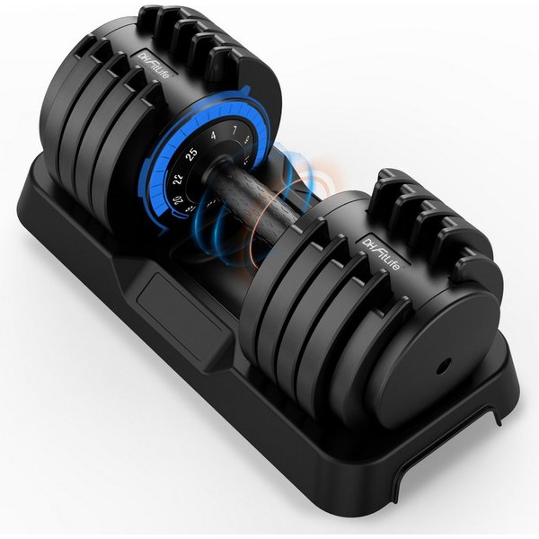 DH FitLife Hantel verstellbare 12kg/25kg mit 10 Gewichtsstufen, (2,5-12kg /4-25kg), Kurzhanteln Hanteln Set mit Hantelscheiben