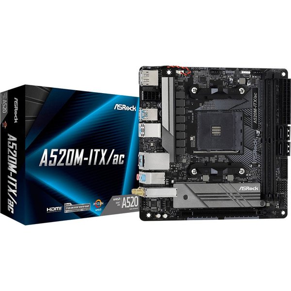 Asrock A520M-ITX/ac Mainboard
