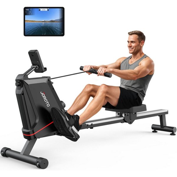 JOROTO Rudergerät JR30&JR20 Heim-Rudergerät, leises Magnetrudergerät mit Bluetooth