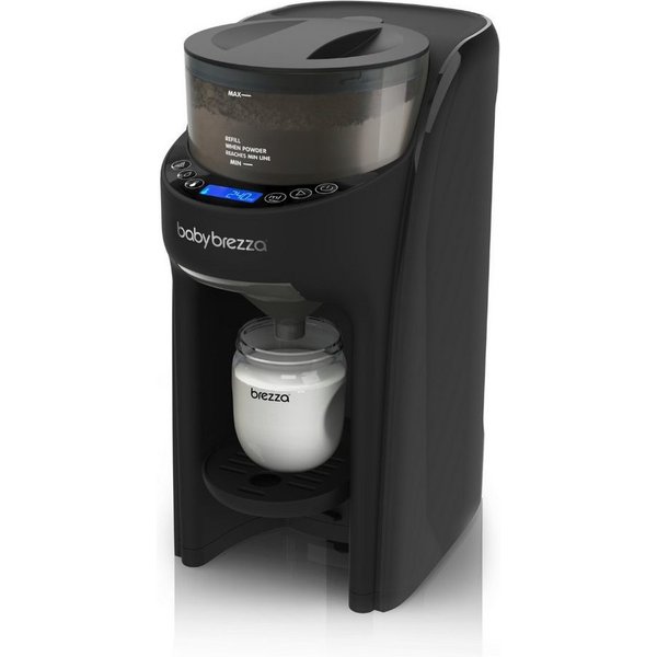 Baby Brezza Babyflaschenwärmer Automatischer Flaschenzubereiter mit Pulvermischung und Temperaturwahl, Zubereitung in Sekunden – ideal auch für nachts