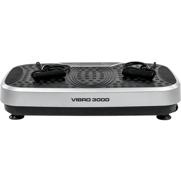 Christopeit Sport® Vibrationsplatte Vibro 3000, 300 W, mit Transportrollen und ausziehbaren Griff
