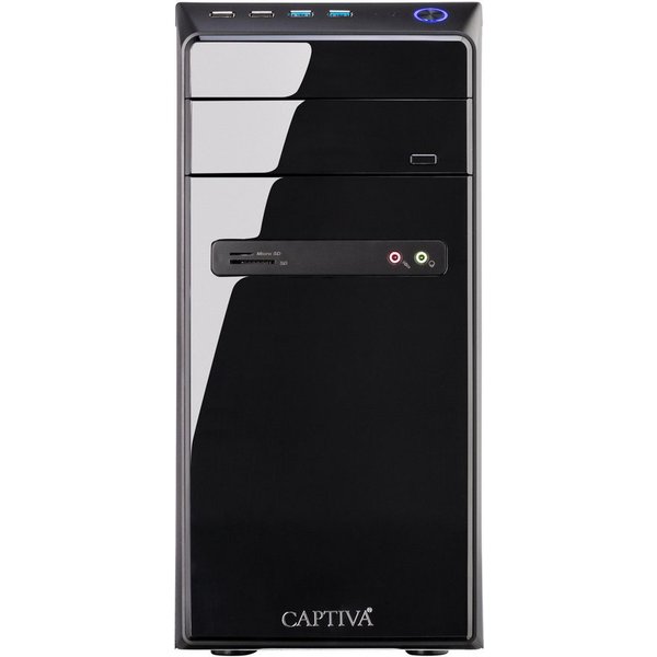 CAPTIVA Power Starter R81-561 Business-PC (AMD Ryzen 5 5600GT, -, 16 GB RAM, 1000 GB SSD, Luftkühlung)